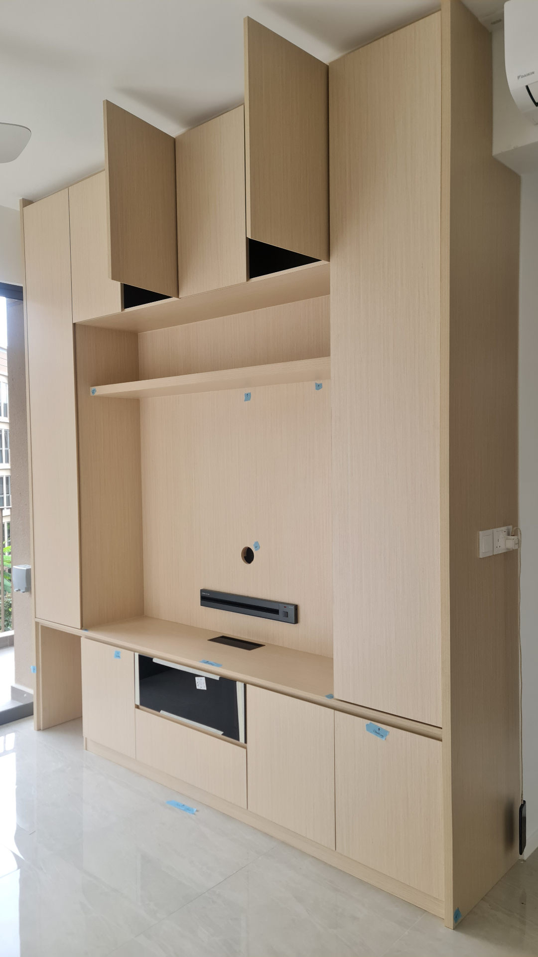 Custom Carpentry Feature Wall