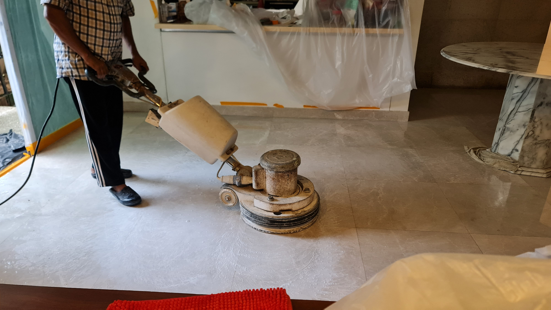Stone Floor Grinding & Polishing