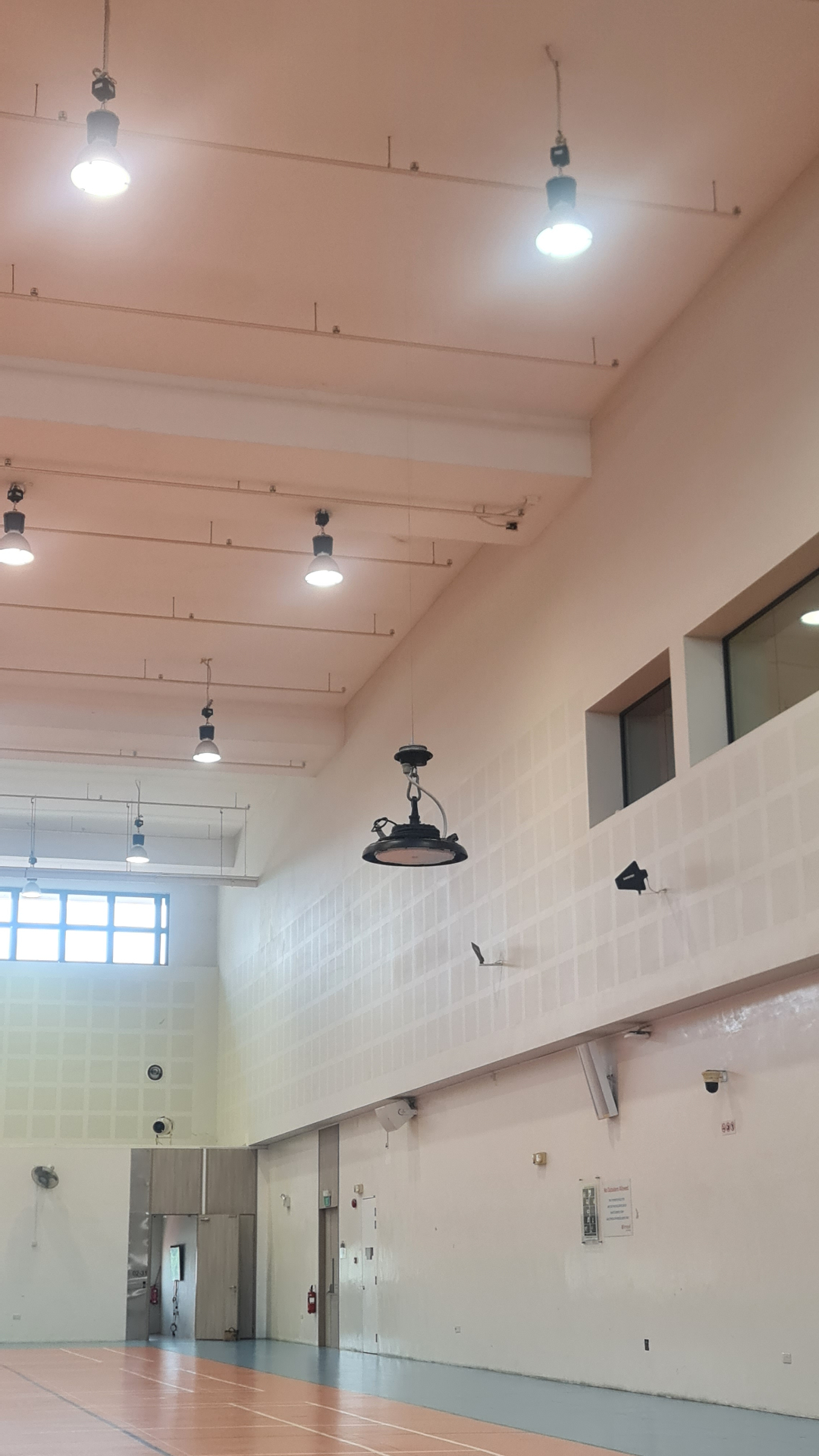 High-Bay Lighting Installation